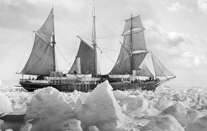 Navegação em mar congelado